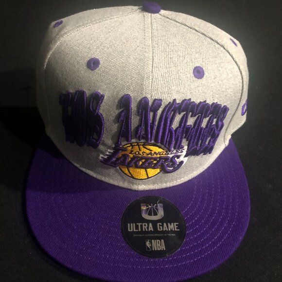 NBA Other - Los Angeles LA Lakers NBA Ultra Game  Old school  snapback Cap Hat flat bill